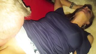 milf's Snatch Eaten by Husband's Friend