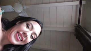 Thick Hispanic Babysitter makes me Cum three Times - Kitten Latenight - Family Therapy - Alex Adams