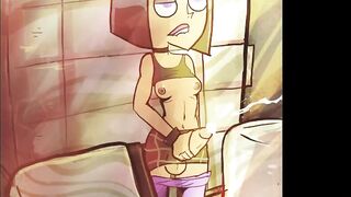 [Sam's Fap[p] Break Commission ]Danny Phantom Futanari Animation VA :