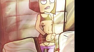 [Sam's Fap[p] Break Commission ]Danny Phantom Futanari Animation VA :