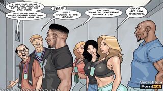 The Poker Game Season three Ep. 6 - Doctor Fondles bbcs Football Player into Crowded Elevator