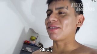 I deflower her anus from my mistress two
