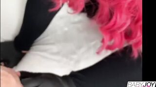 Deeply Doggy Style Anal Fucked Anal Plug Cum inside Mouth