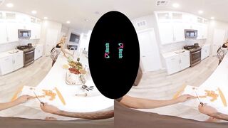 VRHUSH Brandi Love needs a little help into the Kitchen