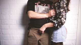 Give a Oral Sex to his Stepbrother and allows him to Cum inside his Mouth.