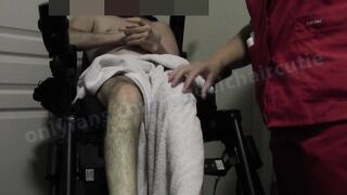 WheelchairCutie OF Caregiver give Sweet & EROTIC Rubdown