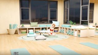 University of Problems 51 - very Provocative Yoga Lesson