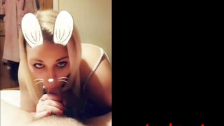 SNAPCHAT BUNNY offer Bj for Cum XXX