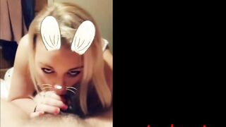 SNAPCHAT BUNNY offer Bj for Cum XXX
