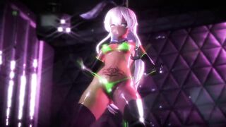 【MMD R-19 year old SEX DANCE】BUNNY EROTIC HOT BODY LONG BUTTS テイスティインテンスセックス [MMD]