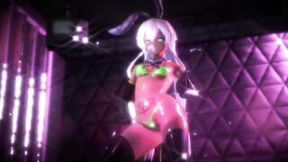 【MMD R-19 year old SEX DANCE】BUNNY EROTIC HOT BODY LONG BUTTS テイスティインテンスセックス [MMD]