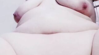 Worship my Fat Belly while I Strokes on my Favorite Toy