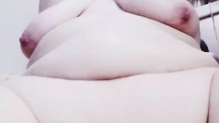 Worship my Fat Belly while I Strokes on my Favorite Toy