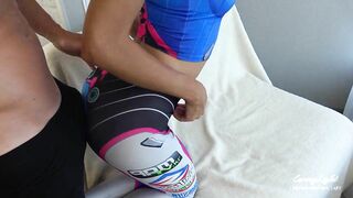 D.Va Overwatch ANAL Plowed and Grinding inside Yoga Leggings Snatch