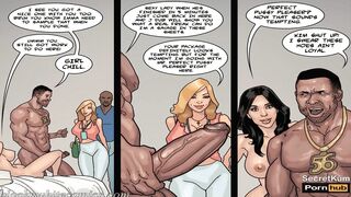 The Poker Game Season three Ep. 7 - Hottie Goddess Therapist wants her Share of the Long Ebony Monster Penis