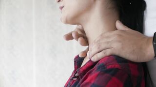 I Lick her Neck, she Blows on my Fingering