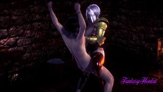 Soul Calibur - Ivy FETISH Sex - Japanese manga hentai