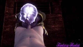 Soul Calibur - Ivy FETISH Sex - Japanese manga hentai