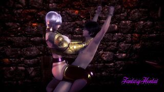 Soul Calibur - Ivy FETISH Sex - Japanese manga hentai