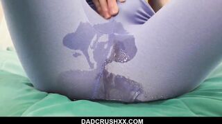 Hot Dark Hair Barely Legal Has Sex With Her Stepdad To Make