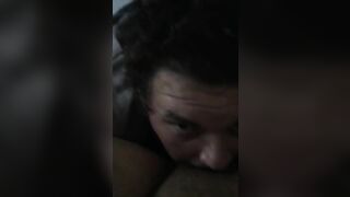 Ate her Hispanic Snatch so Crazy Hot she Threw the Phone down to Stop Recording