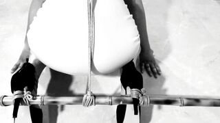 Subspace: Part 1/3 slave Training - Hair Tie, Gag Ball, Heels Tie, ON HER KNEES