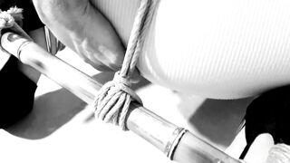 Subspace: Part 1/3 slave Training - Hair Tie, Gag Ball, Heels Tie, ON HER KNEES