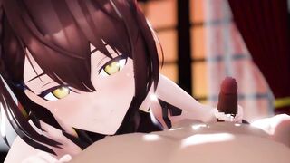 【MMD R-19 yo SEX DANCE】BALTIMORE CUTIE SEX CUM IN LONG BUTT 精液だらけの変態 [MMD]