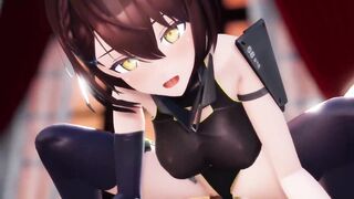 【MMD R-19 yo SEX DANCE】BALTIMORE CUTIE SEX CUM IN LONG BUTT 精液だらけの変態 [MMD]