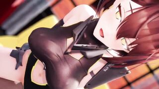 【MMD R-19 yo SEX DANCE】BALTIMORE CUTIE SEX CUM IN LONG BUTT 精液だらけの変態 [MMD]