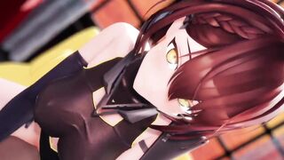 【MMD R-19 yo SEX DANCE】BALTIMORE CUTIE SEX CUM IN LONG BUTT 精液だらけの変態 [MMD]
