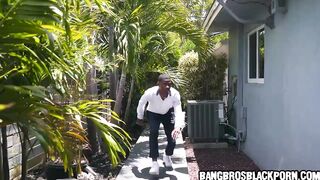 African 18 begs her stepdad to let her view her