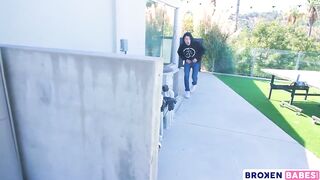 BrokenBabes - Inked Goddess Penny Archer Satisfies Her Pervy Young