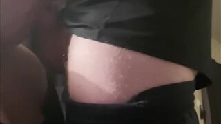 Deep Throating my Husbands Dick like a Irresistible little Cum Skank