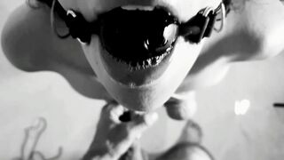 Subspace: Part 3/3 slave Training - CUM on her Bound up Titted with Ball Gag inside her Mouth