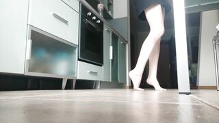 Tarrantino would be like It.... FEET BDSM! Teenie Posing me with PRETTY LEGS and Close up FOOTJO