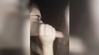 Tinder Date with a Dancer - Fucking and Sucking Off on the Couch