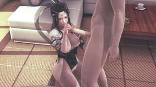 Adorable Oriental Women Fuck Rough - Realistic Anime - (Uncensored)