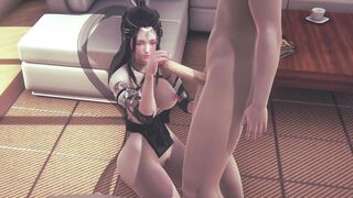 Adorable Oriental Women Fuck Rough - Realistic Anime - (Uncensored)