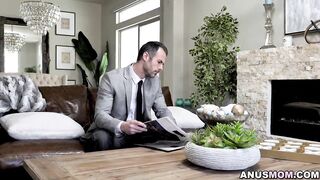 Lauren Phillips offers Brock Cooper her butt to boned for