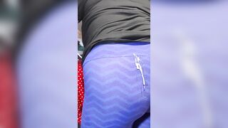 Step Milf Loves when Bored Son Jizzes on her Booty if Dads not Home