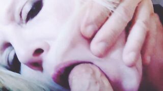 Rate MY Talent ! COCK Blowing Christine King from Dominos Works a Cock