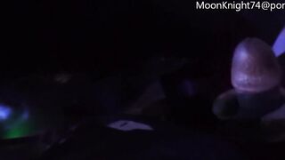 cougar Takes a Load Backstage at the Club