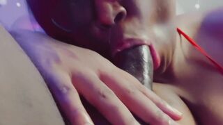 Sucking Off Masters Friends for Attention