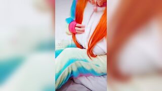 Adorable Tik Tok with Animated Music Long Breasts Silicone Rubber Suit Dance