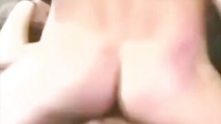 Barely Legal thot cheating on boyfriend while he inside vehicle