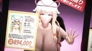 【MMD R-teenagers SEX DANCE】SEXYS MILFS LONG BUTT DAIRY SEX BOOTH 乳製品との激しいセックス [MMD]