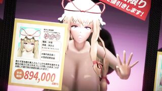 【MMD R-teenagers SEX DANCE】SEXYS MILFS LONG BUTT DAIRY SEX BOOTH 乳製品との激しいセックス [MMD]