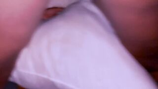 Filthy Asmr Pillow Hump and Kinky Asmr Pillow Humping Orgasm By Sexy 19 Years Black mature Performer