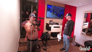 Lots of partying and bitching during the backstage recordings of